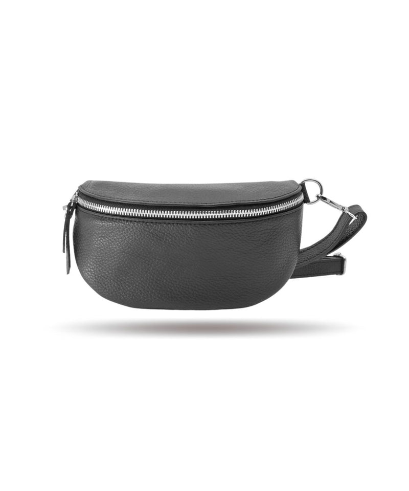 Crossbag Echtleder Farbe schwarz