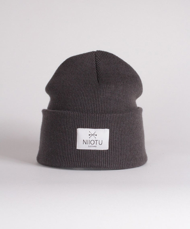 Mütze Niiotu Clothing Anthrazit Grau